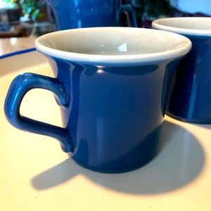 Vintage mug and creamer set